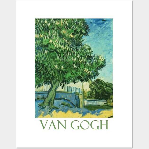 Chestnut Tree by Vincent van Gogh Wall Art by Naves